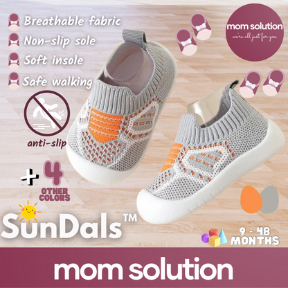 SunDals – Atmungsaktive, rutschfeste Babyschuhe 