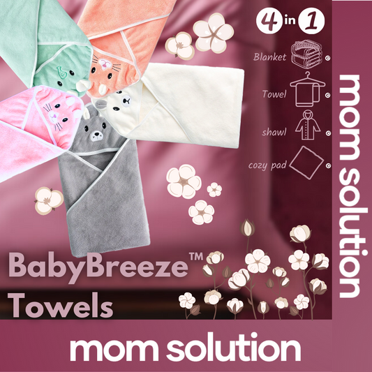 BabyBreeze™ Towels - Cotton fabric towel & blanket