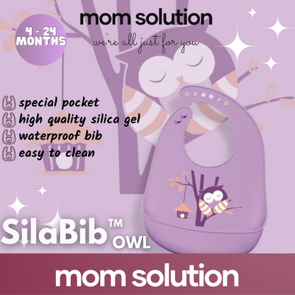 SilaBib™ - Adjustable Waterproof silicone Bib