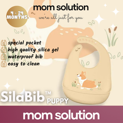 SilaBib™ - Adjustable Waterproof silicone Bib