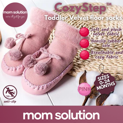 CozyStep™ – Bodensocken aus Samt für Kleinkinder 