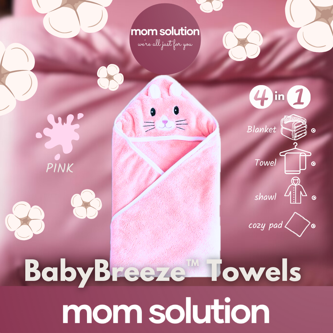 BabyBreeze™ Towels - Cotton fabric towel & blanket