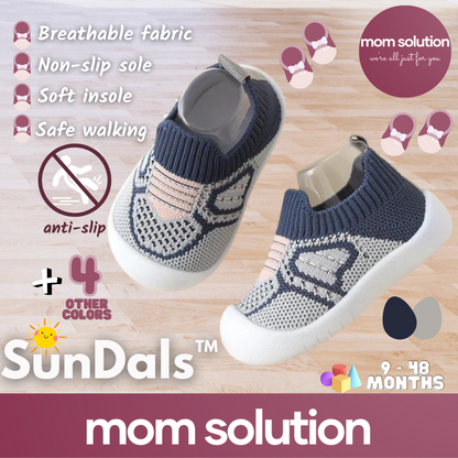 SunDals – Atmungsaktive, rutschfeste Babyschuhe 