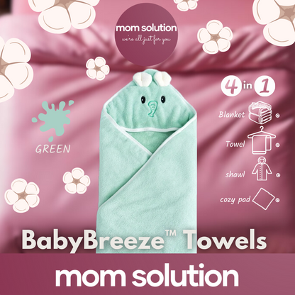 BabyBreeze™ Towels - Cotton fabric towel & blanket