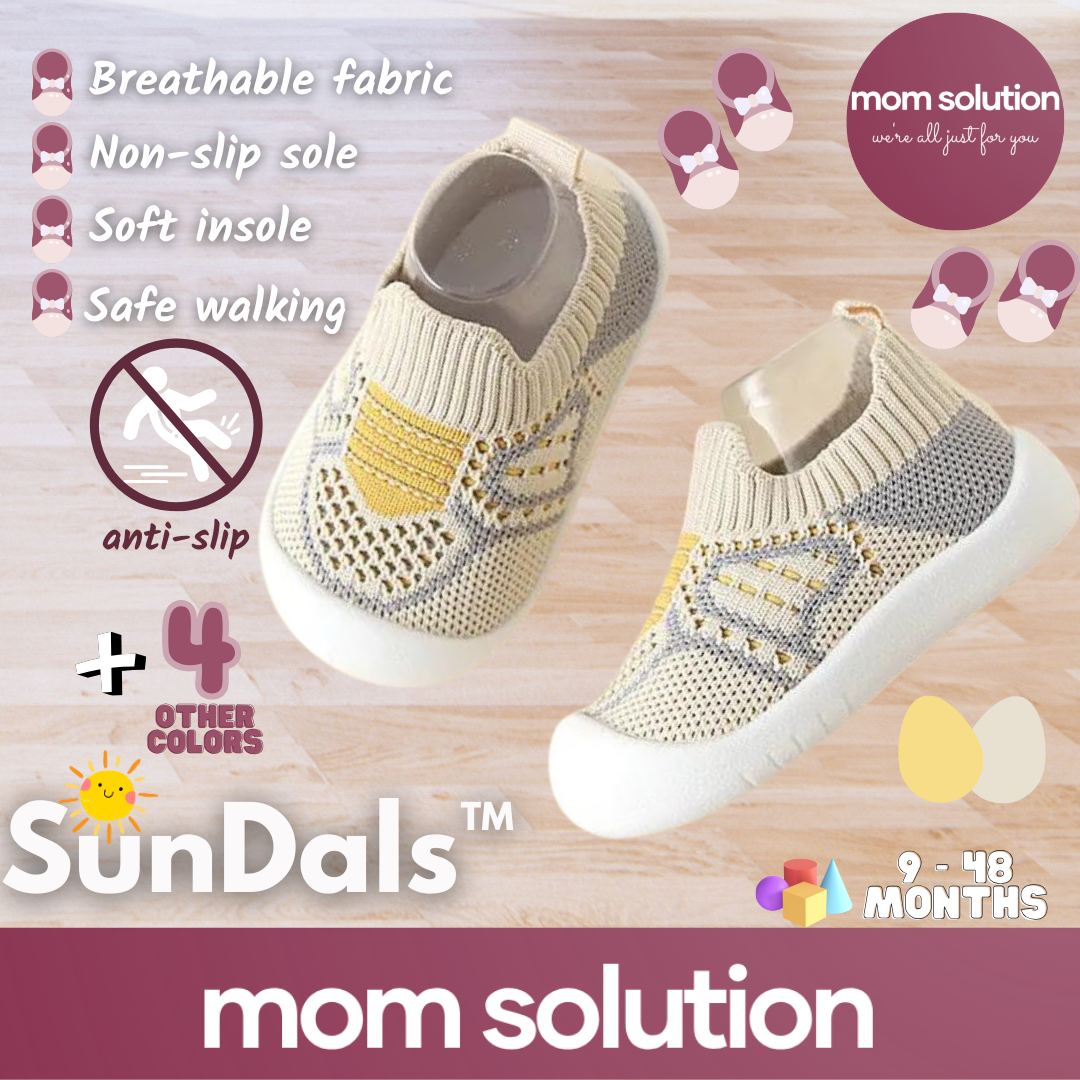 SunDals – Atmungsaktive, rutschfeste Babyschuhe 