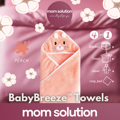 BabyBreeze™ Towels - Cotton fabric towel & blanket