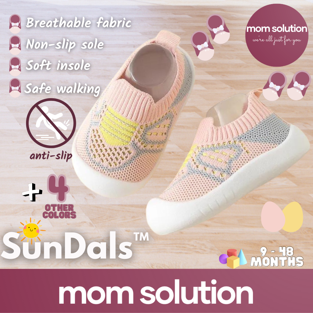 SunDals – Atmungsaktive, rutschfeste Babyschuhe 