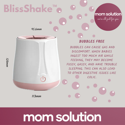 BlissShake™ - Mélangeur avancé de préparations pour bébés 